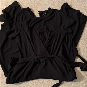 Torrid Black Jumpsuit with Tie Waist